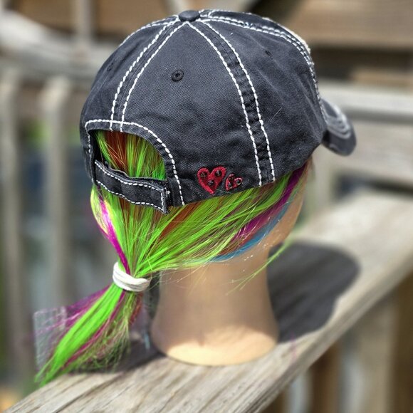 Ladies Black Keep It Sassy BLING Hat NEW - Picture 4 of 4